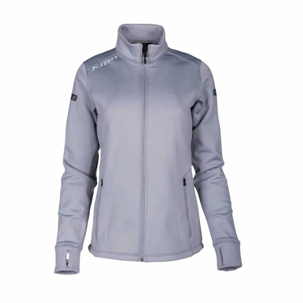 Klim Women’s Sundance Jacket - Size Medium - Monument Gray / Crystal Blue